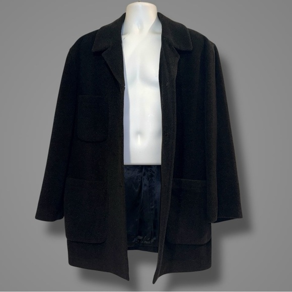 Baracuta Men’s Premium L Overcoat Wool Nylon Recycled Cashmere Made in Bulgaria - Picture 7 of 15